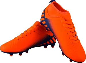 Vizari Santos Firm Ground Kids Soccer Cleats | Girls and Boys Soccer Cleats Embossed Synthetic Upper with Built-in Sock | Mid-Cut Football Shoes with Molded TPU Outsole for Maximum Traction