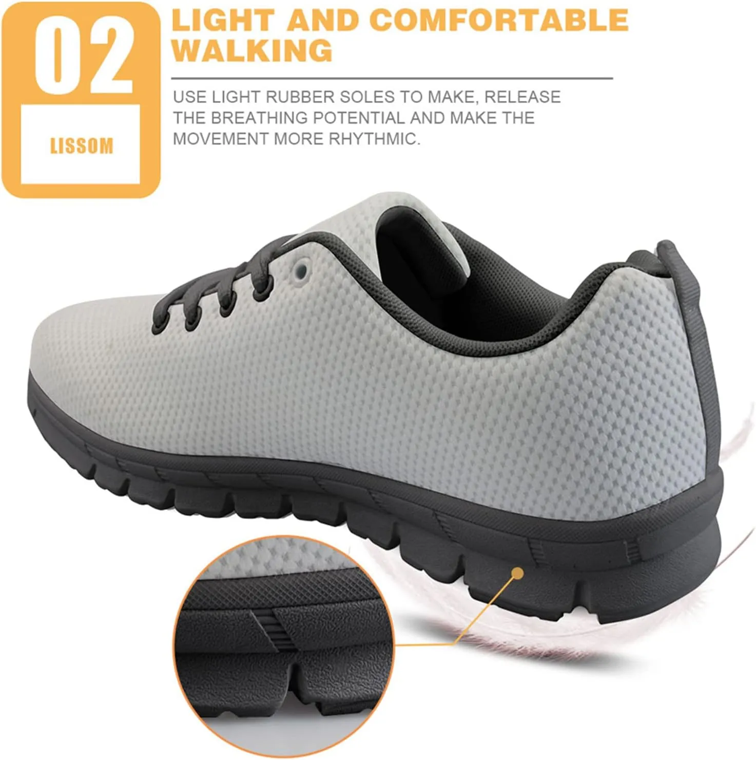 Wanyint Running Shoes Lightweight Sneakers for Traveling Hiking Camping