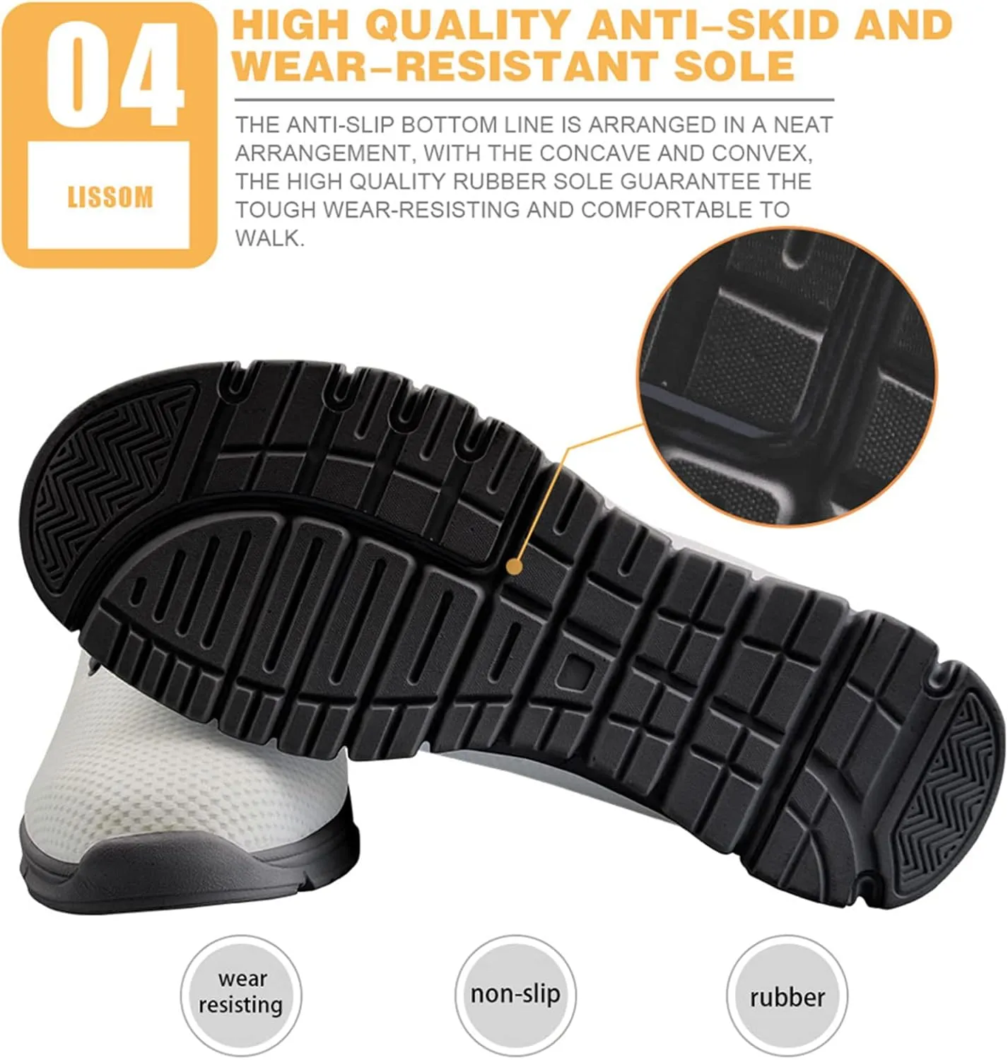 Wanyint Running Shoes Lightweight Sneakers for Traveling Hiking Camping