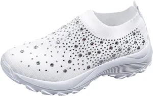 Wedge Sneakers for Women Size 11 Wide Size 11 Non Slip Shoes Women Womens Athletic Shoes Size 9 Narrow Wedge Sneakers for Women Comfortable Dressy Zapatos Antiderrapantes Para Mujer