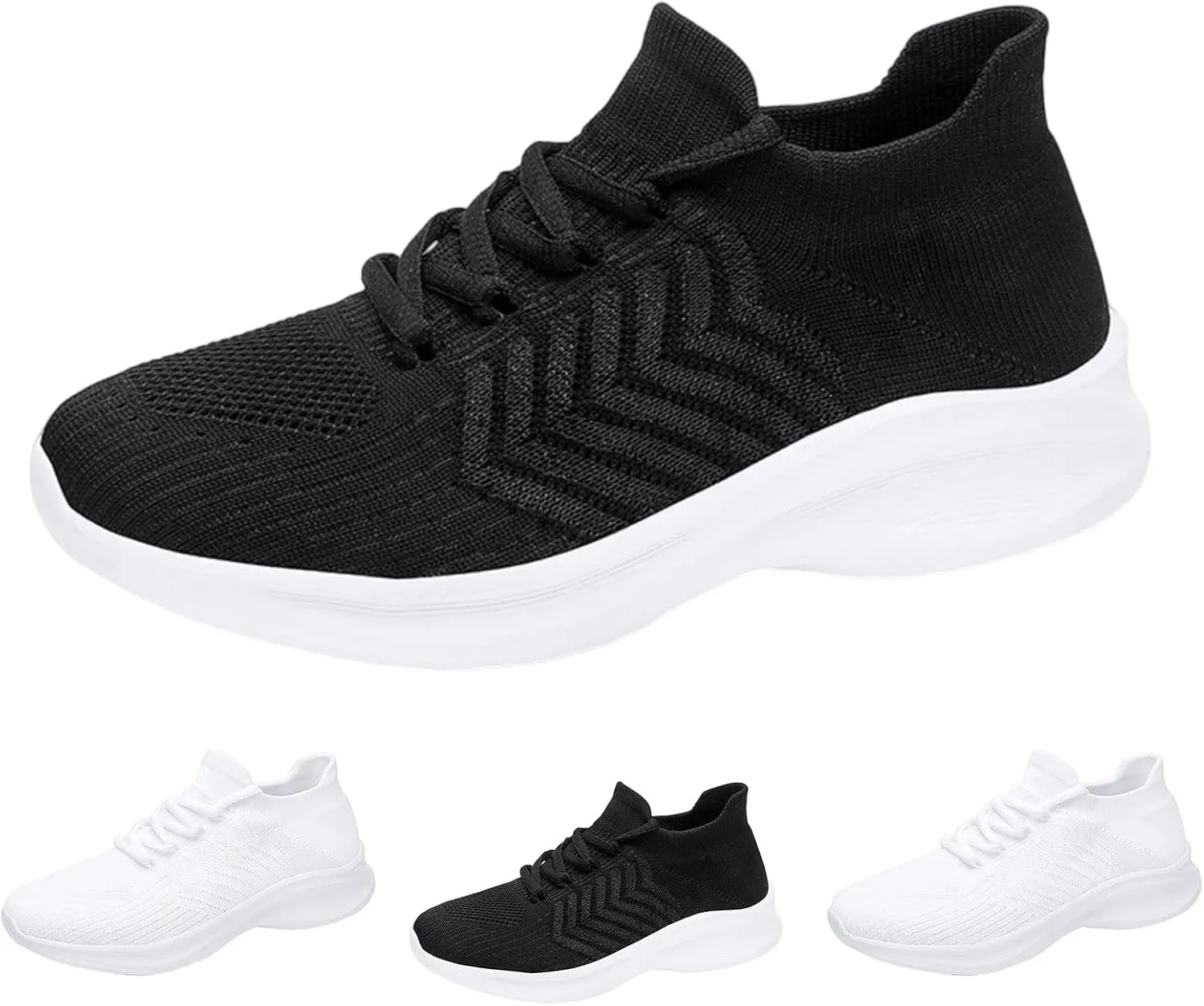 Women Casual Slip On Loafers Comfortable Walking Shoes Lightweight Canvas Sneakers Non Slip Flat Flats