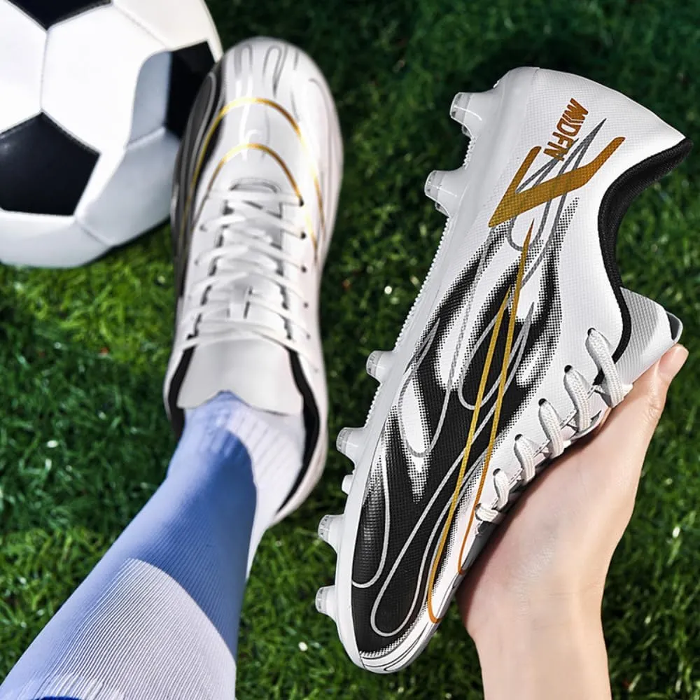 Women Outdoor AG/FG Cleats for Soccer Baseball Lacrosse Softball Rugby - Lightweight Breathable Athletic Training Men's Shoes