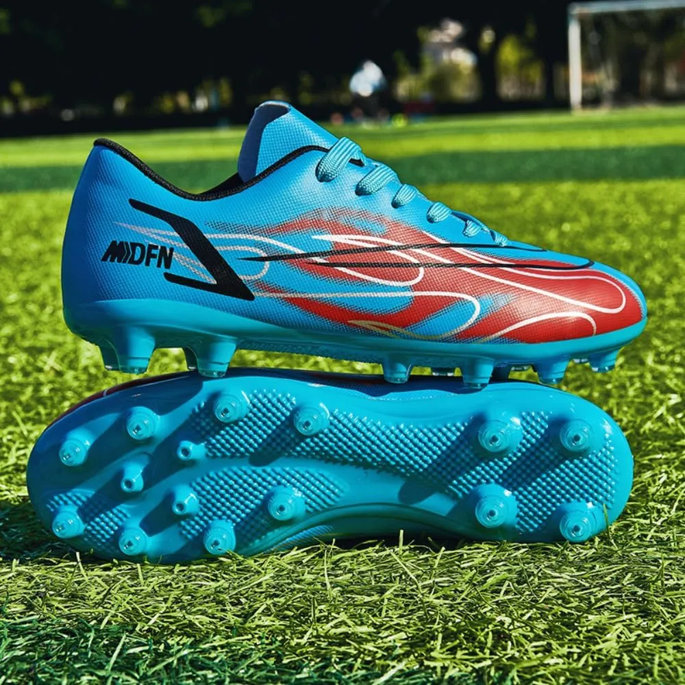Women Outdoor AG/FG Cleats for Soccer Baseball Lacrosse Softball Rugby - Lightweight Breathable Athletic Training Men's Shoes