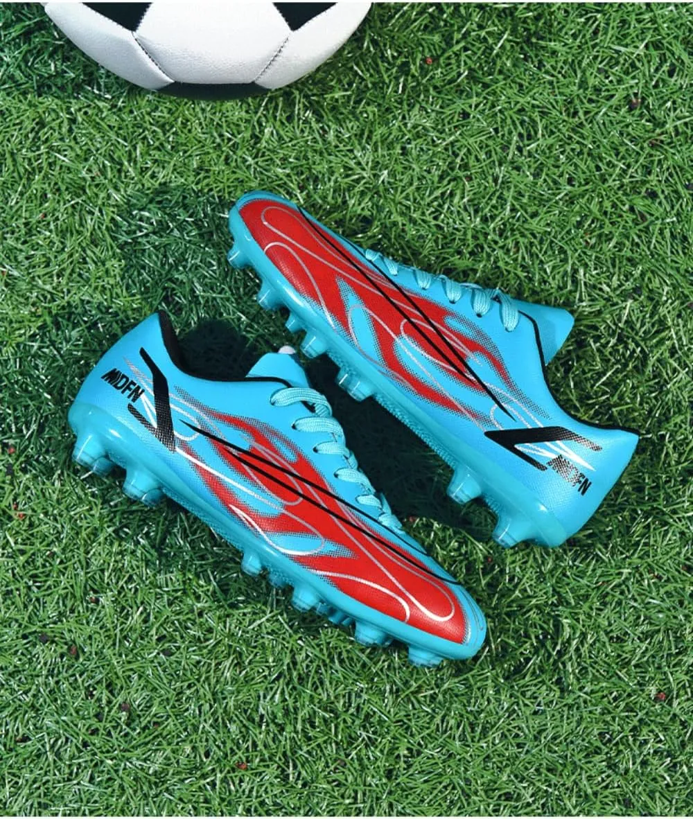 Women Outdoor AG/FG Cleats for Soccer Baseball Lacrosse Softball Rugby - Lightweight Breathable Athletic Training Men's Shoes