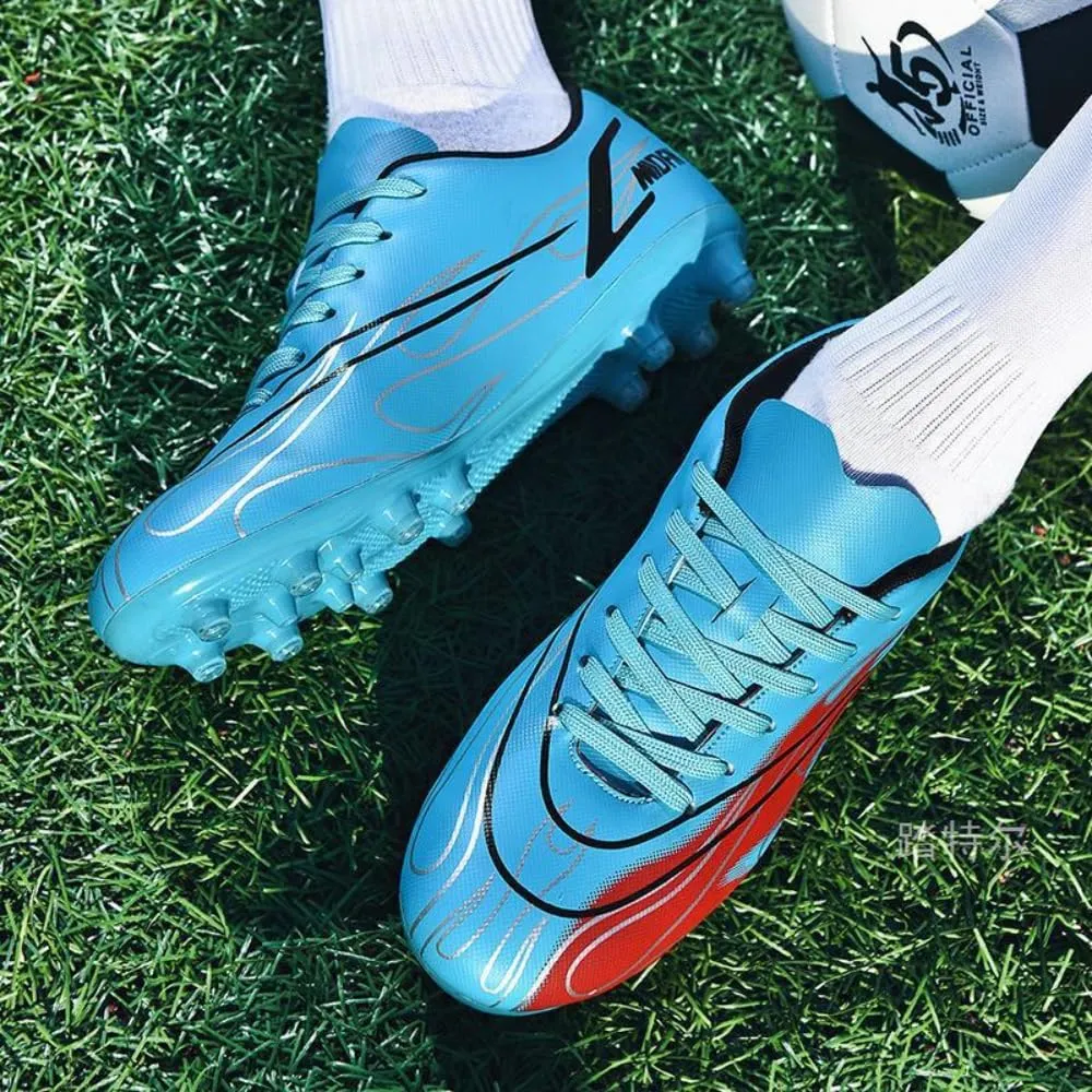Women Outdoor AG/FG Cleats for Soccer Baseball Lacrosse Softball Rugby - Lightweight Breathable Athletic Training Men's Shoes