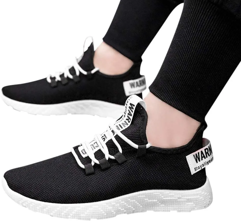 Women's Fashion Sneaker Non Slip Breathable Lightweight Comfortable Lace Up Womens Walking Shoes Wide Width Wide Toe Box Loafers Women Cheap Sneakers for Women