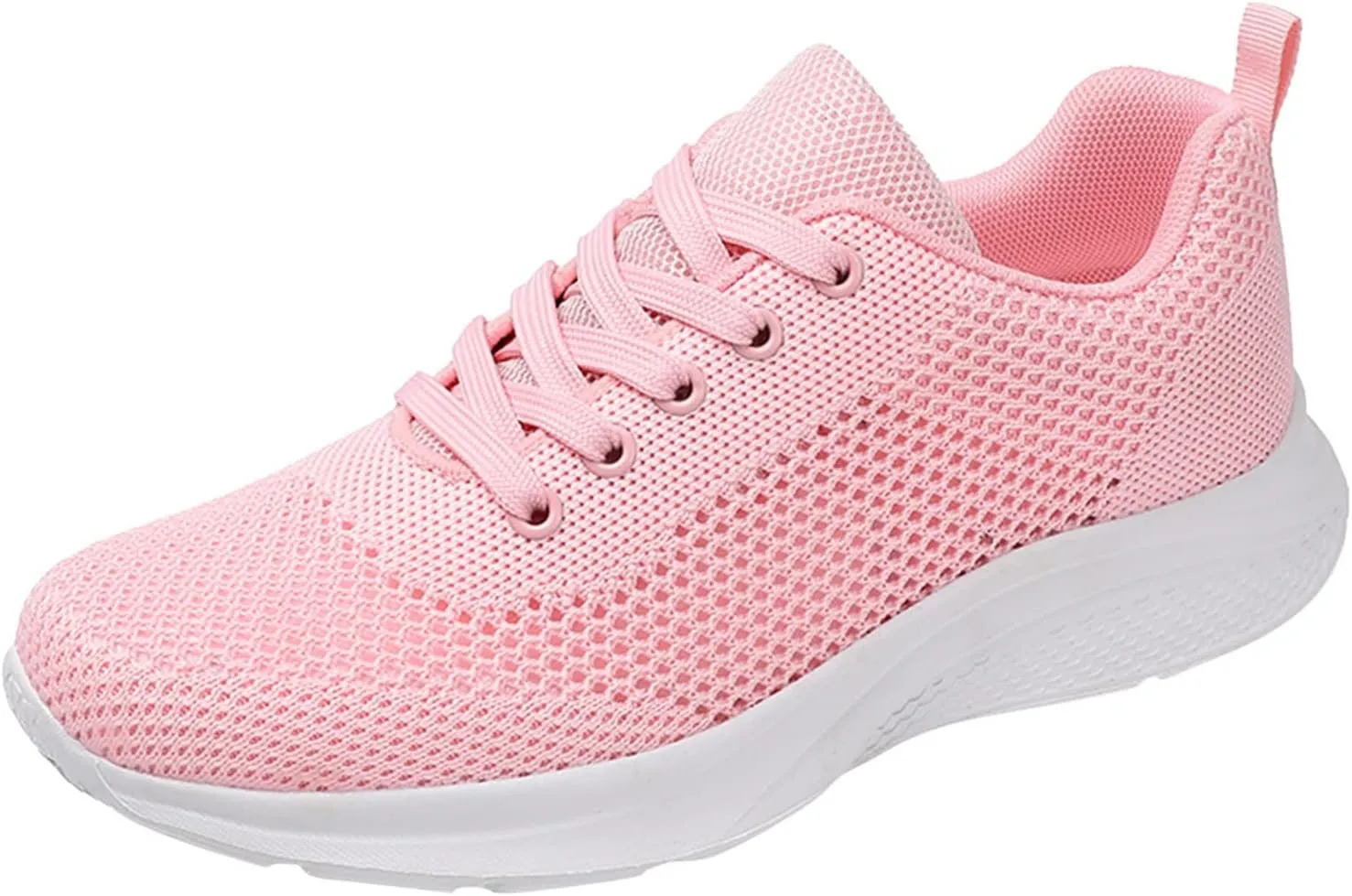 Women's Lace Up Walking Shoes Lightweight Casual Running Sneakers Slip On Shoes Women Wide Width Men's Casual Dress Shoes Wedge Sneakers Red Tennis Shoe Trainers Shoe