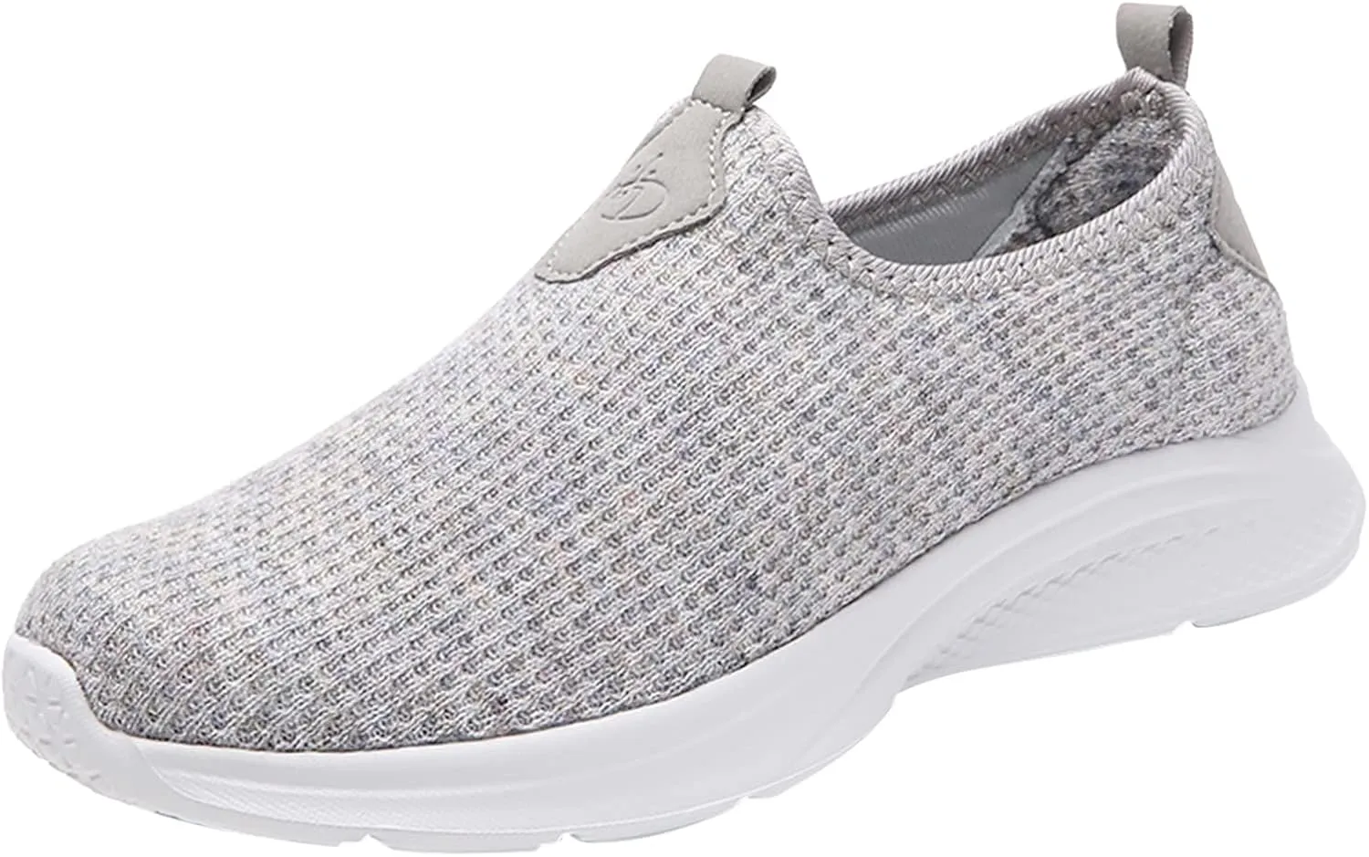 Womens Non Slip Work Shoes Slip On Water Resistant Slip On Shoes Women Jogging Men Casual Dress Shoes White Platform Sneakers Waterproof Tennis Shoe White Loafers