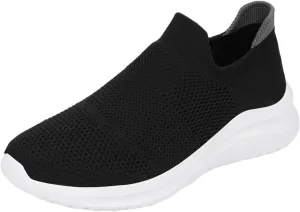 Women's Slip on Shoes Canvas Sneakers Loafers Non Slip Tennis Shoes Men Dressy Casual Black Shoes Slip On Sneakers Slip On Tennis Shoe Cross Trainer Shoe