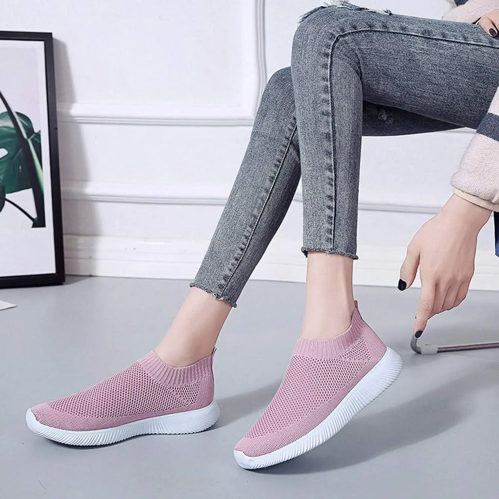 Women's Slip-on Shoes Wide Width Sneakers Hands Free Mens Running Shoes Jogging Men Shoes Casual Dress Sneakers White Tennis Shoe Trainers Shoe
