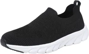 Women's Slip-on Shoes Wide Width Sneakers Hands Free Running Shoes for Women Wide Woman Shoes Casual Women's Fashion Sneakers Red Tennis Shoe Loafers Dress Shoe