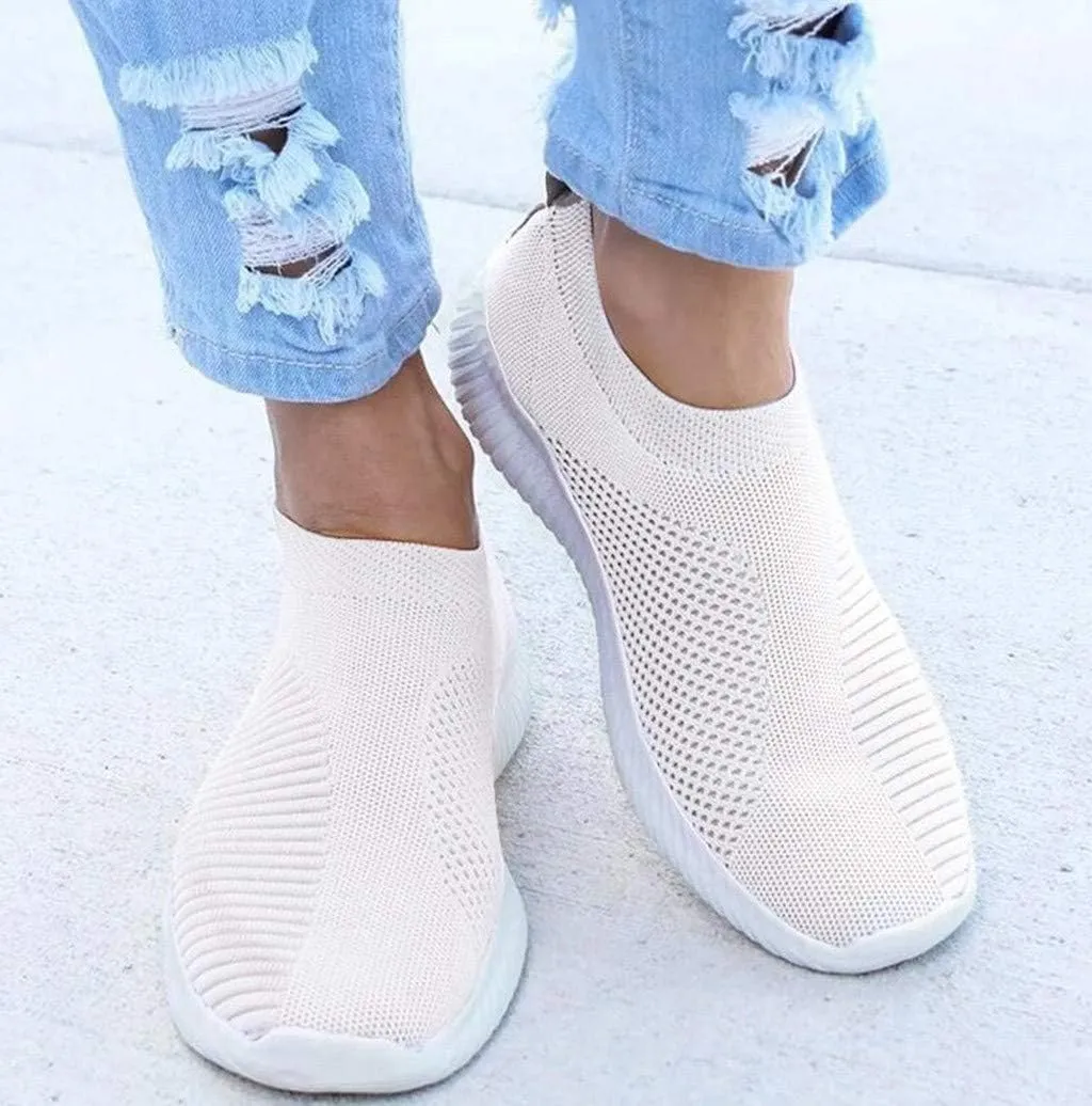 Womens Slip On Sneakers Women Walking Tennis Shoes Walking Shoes Women Sports Men's Casual Shoes Platform Sneakers Red Tennis Shoe Cross Trainer Shoe