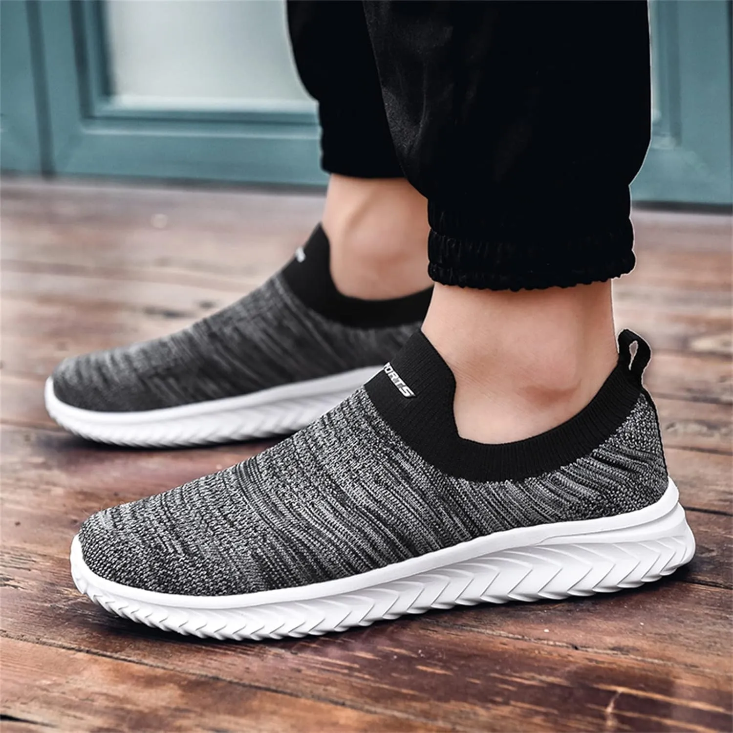 Womens Slip On Walking Shoes Lightweight Breathable Non Slip Walking Shoes Women Food Service Women Casual Shoes Casual Sneakers Platform Tennis Shoe Loafers Dress Shoe