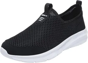 Womens Slip On Walking Shoes Lightweight Breathable Non Slip Womens Tennis Shoes Wide Width Women's Casual Shoes Shoes Sneakers Waterproof Tennis Shoe Casual Loafers