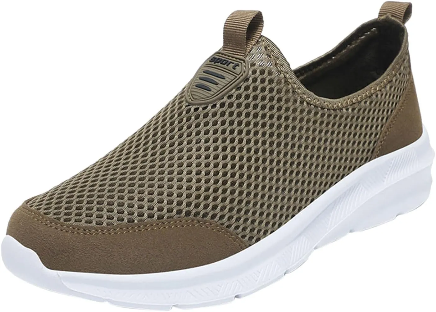 Womens Slip On Walking Shoes Non Slip Running Shoes Walking Shoes Women Slip On White Casual Shoes High Top Sneakers Waterproof Tennis Shoe Casual Loafers