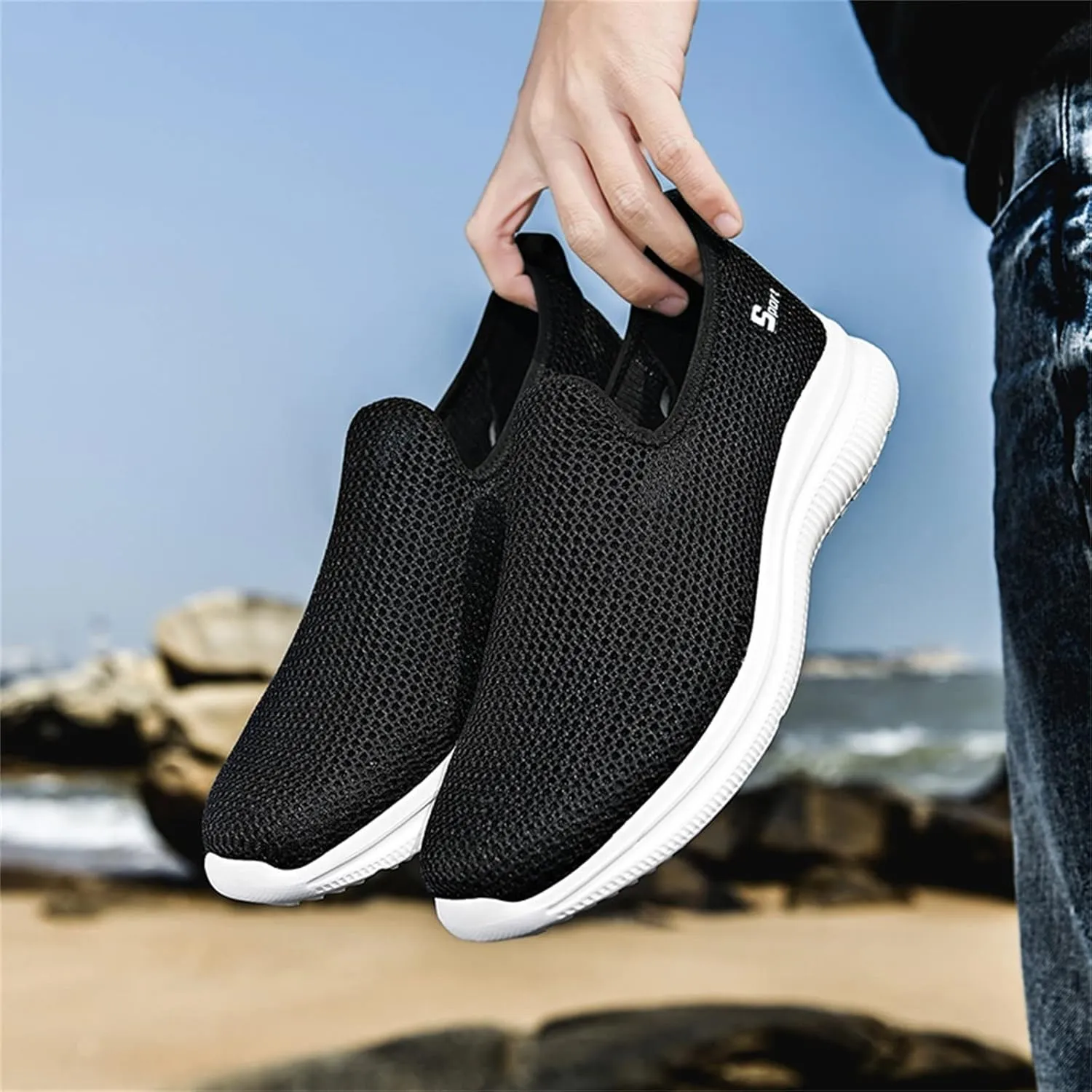 Women's Slip On Walking Shoes Running Comfortable Mens Dress Shoes Wide Casual Dress Shoes Fashion Sneakers Slip On Tennis Shoe Loafers Dress Shoe