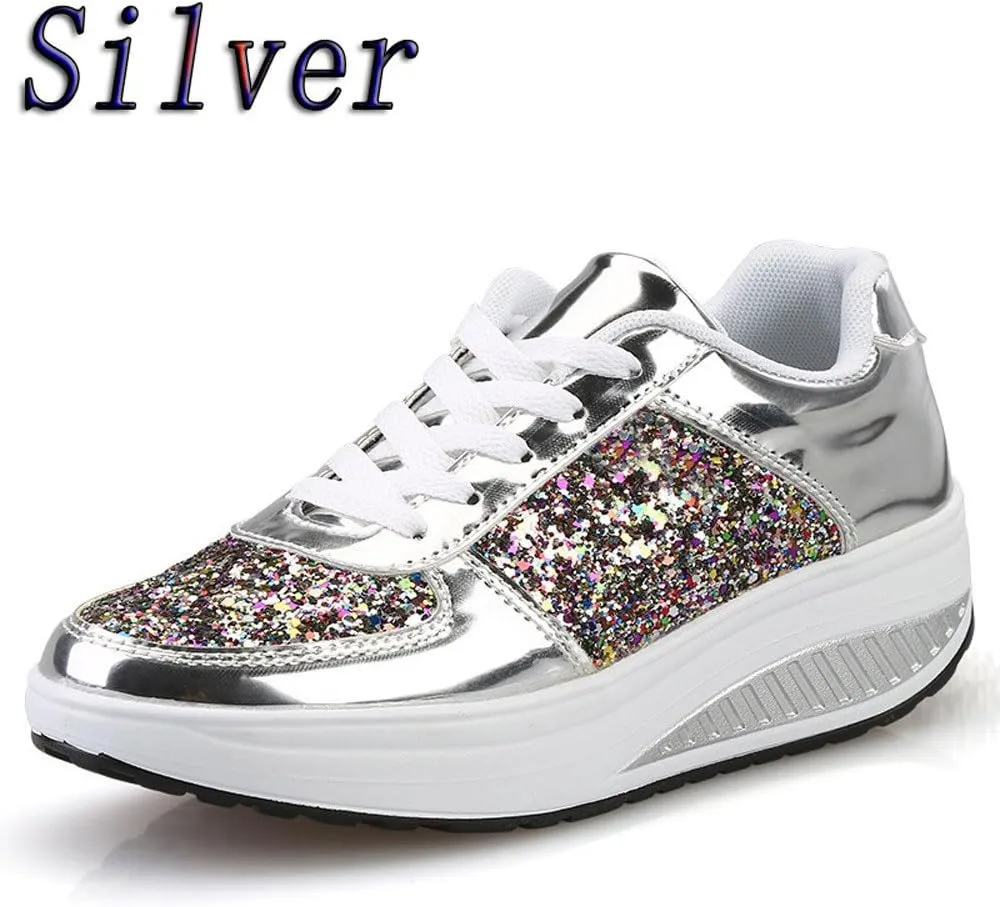 Womens Sneakers Black Sole Black Non Slip Tennis Shoes for Women Black Shoes Women Dressy Comfort Walking Size 11.5 Womens Platform Sneakers Women's Wide Athletic Shoes
