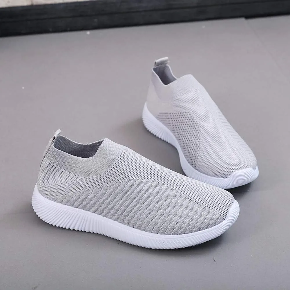 Women's Walking Shoes Arch Support Non Slip Mens Casual Shoes Mesh Breathable Women Casual Shoes Casual Sneakers Platform Tennis Shoe White Loafers