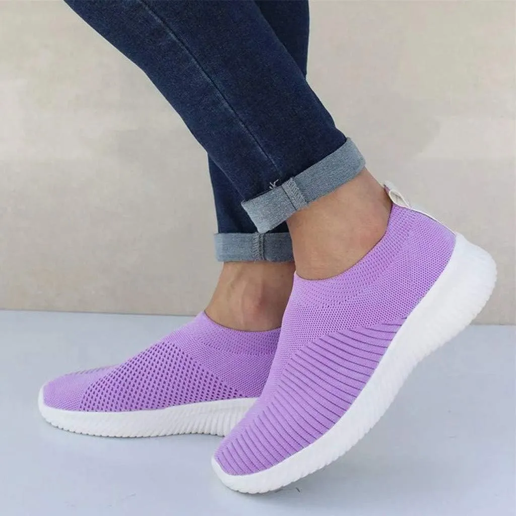 Womens Walking Shoes Sock Casual Ladies Fashion Sneakers Non Slip Work Shoes Women Jogging Woman Shoes Casual Men's Fashion Sneakers Waterproof Tennis Shoe Loafers Shoe