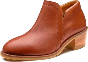 XENA Gravity Womens Steel Toe Safety Work Shoes, Ankle Bootie, Breathable, Comfortable, Slip Resistant, Side Zipper, ASTM F2413 Certified, OSHA Approved, Premium Leather, Made in North America